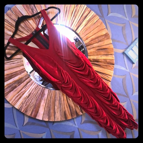 Mark Anthony red dress new! Large - Picture 1 of 8